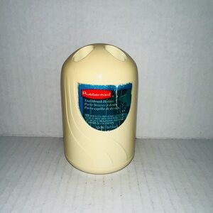 Vintage 1996 Rubbermaid Plastic Toothbrush Holder